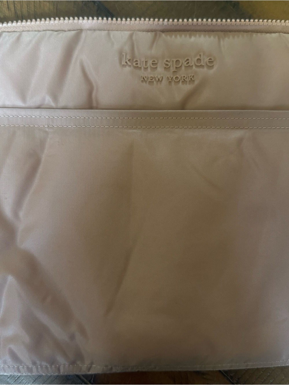 kate spade Blush Nylon Cosmetic Pouch